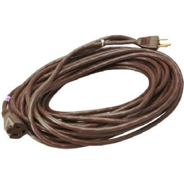 Brown 94098907 11-Foot Coleman Cable 09409 Flatplug Extension Cord 2-Prong with Glowing Plug Brown 94098907 11-Foot Coleman Cable 09409 Flatplug Extension Cord 2-Prong with Glowing Plug